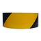 Oralite Oralite® Reflecterende tape 50 mm Zwart /Geel -  rechts
