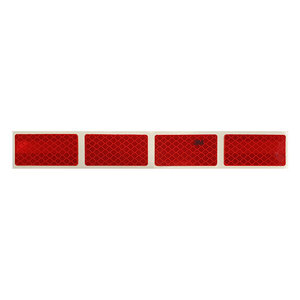 3M Diamond Grade Reflecterende Tape rechthoek - Rood