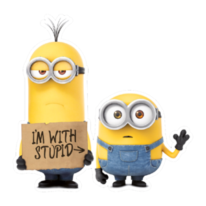 Minion - I'm with Stupid