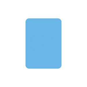 Baby Blue - Kleurstaal striping op rol