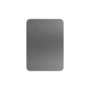Light Charcoal Metallic - Kleurstaal striping op rol