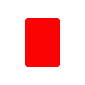 Red - Kleurstaal striping op rol