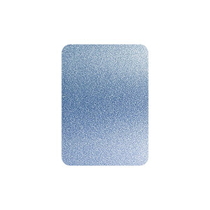 Sky Blue Metallic - Kleurstaal striping op rol