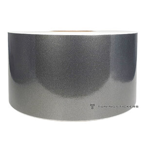 Light Charcoal Metallic 76 mm Striping