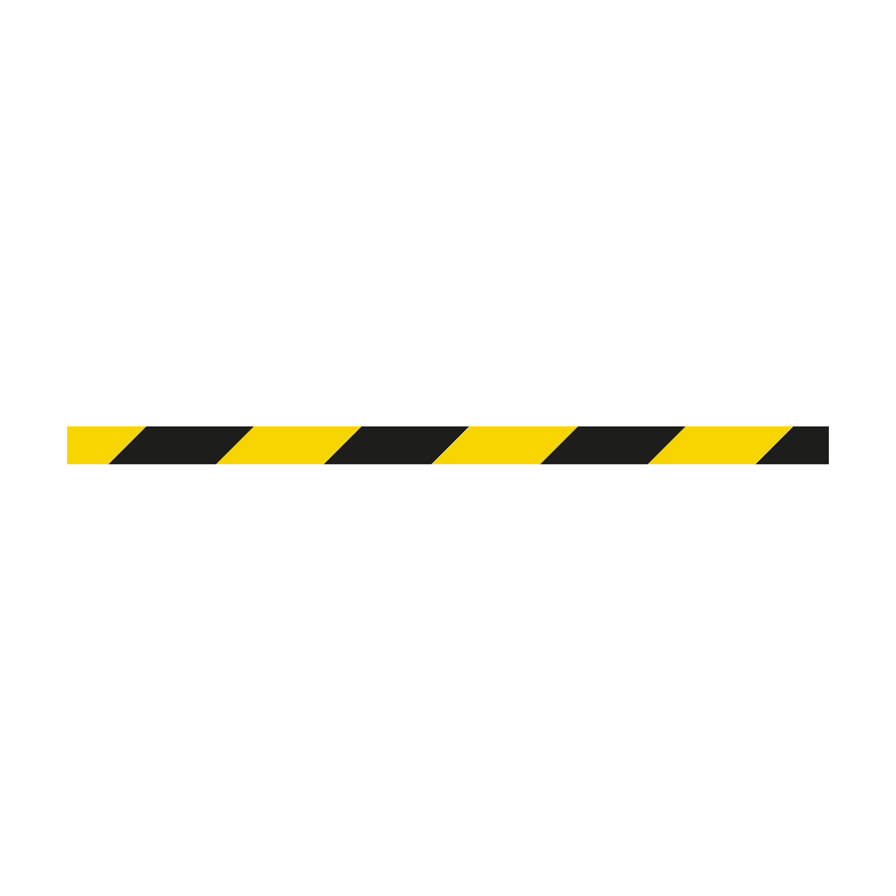 Oralite Oralite® Reflecterende tape 50 mm Zwart /Geel -  rechts