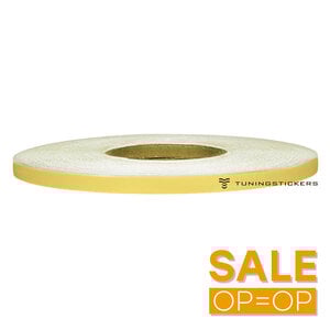 Light Yellow 6 mm Striping (SALE)