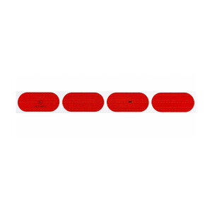 3M Diamond Grade Reflecterende Markeringstape Ovaal - Rood