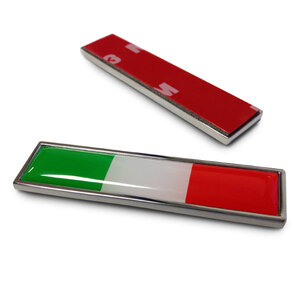 Italiaanse vlag badge