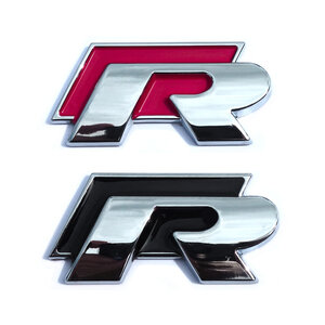 "R" badge