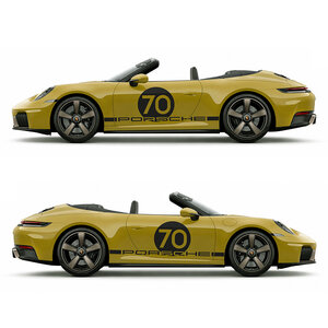 Porsche 911 Spirit 70 striping set