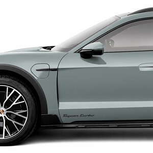 Porsche Taycan Turbo Model stickerset