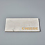 Marmeren serveerplank - wit - rechthoekig - gouden letters CHEESE - 38 x 18 cm