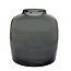 Grote vaas grijs rookglas - Vase the World