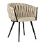 Homerebels Collection Wave Chair - Beige Weave