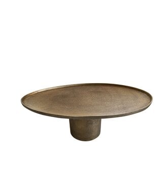 Moods Collection Salontafel organisch/cone brass antique 89x59x32 cm