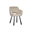 Beige eetkamerstoel met armleuning - Eetkamerstoel aanbieding