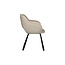 Beige eetkamerstoel met armleuning - Eetkamerstoel aanbieding