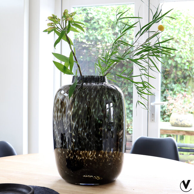 Grijze cheeta vaas - Kara - Vase the World