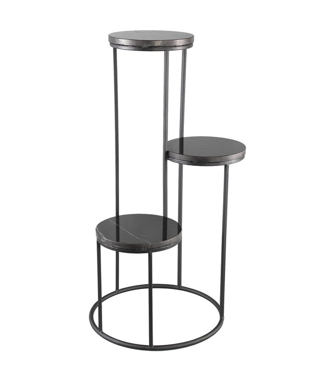 PTMD Hilde Black Marble display with three levels