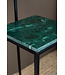 PTMD Ilano Green Marble iron sidetable green top SV2