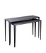 PTMD Rivva Black casted alu rectangle side table sv2