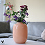 Perzikkleurige bloemenvaas Artic - Vase the World