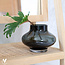 Grijze glazen vaas Ruvuma - Vase the World
