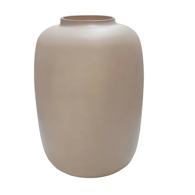 Ivoorkleurige bloemenvaas Artic - Vase the World