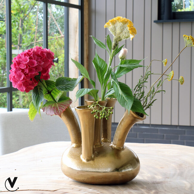 Tulpenvaas Assen - Goud