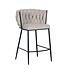 Wave kitchen bar chair beige