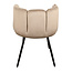 Velvet eetkamerstoel - Beige eetkamerstoel - High Five