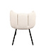 High five chair white pearl (boucle)