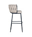 Wave bar chair beige