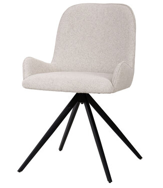 PTMD Leander Cream dining chair