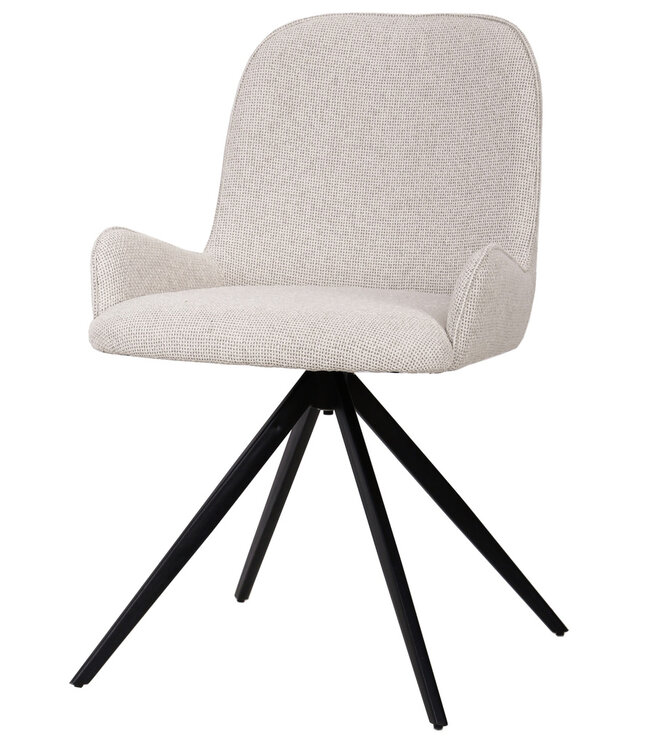 PTMD Leander Cream dining chair