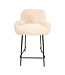 PTMD Leander Bar Chair Hair Beige