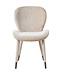 PTMD Thor beige diningchair aphrodite fabric leg