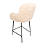 PTMD Barkruk Leander - Beige Hair - Zithoogte 68 cm