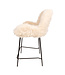 PTMD Leander Bar Chair Hair Beige