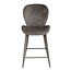 PTMD Taupe barkruk - Thor - zithoogte 69 cm