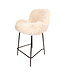 PTMD Leander Bar Chair Hair Beige