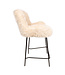 PTMD Leander Bar Chair Hair Beige