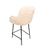 PTMD Leander Bar Chair Hair Beige