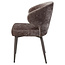 PTMD Ares Grey dining chair aphrodite 7 mocco clay leg