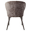 PTMD Ares Grey dining chair aphrodite 7 mocco clay leg