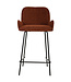 PTMD Leander Rust bar stool