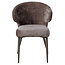 PTMD Ares Grey dining chair aphrodite 7 mocco clay leg