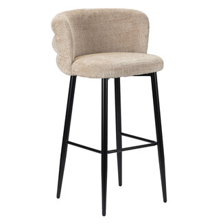 Pole to Pole Barkruk Cloud - Beige - Zithoogte 80 cm