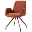 PTMD Athena Rust diningchair legacy6 deepterra clay leg