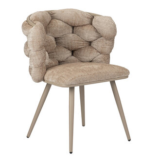 Pole to Pole Eetkamerstoel 'Rock Chair' - Cream